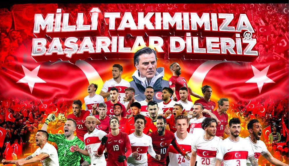 Mehmetçik'ten A Milli Futbol Takımı'na destek 2